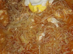 Foto resep #29 Mie Sedap Laksa Singapur dengan Enoki dan Telor