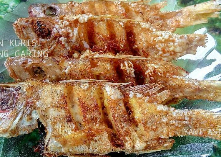 Ikan kurisi Goreng garing
