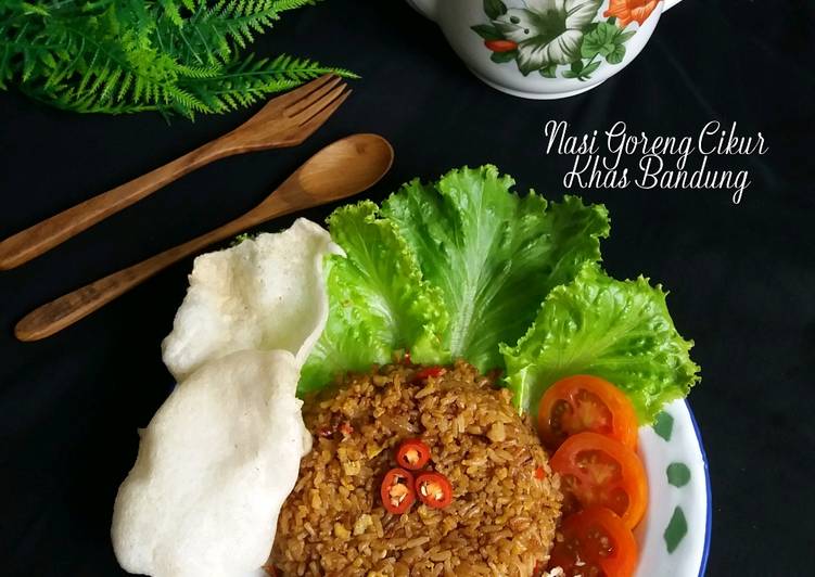 Cara Gampang Menyiapkan Nasi Goreng Cikur khas Bandung , Menggugah Selera