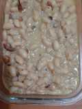 Frejoles canarios con tocino