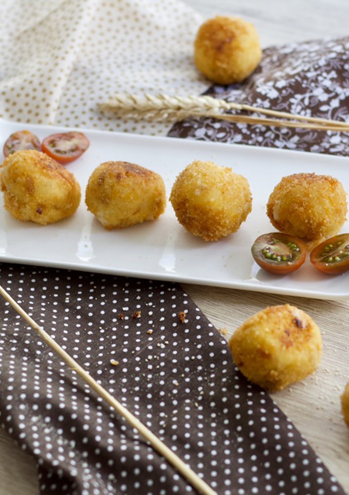 Una foto de Croquetas de jamón