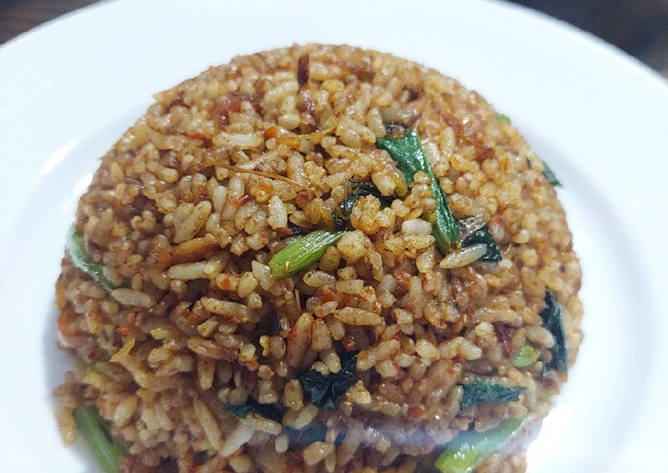 Nasi Goreng Bumbu Rendang Sisa