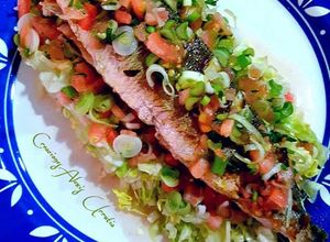 Foto principal de Boga de bajura a la plancha torrada con picadillo