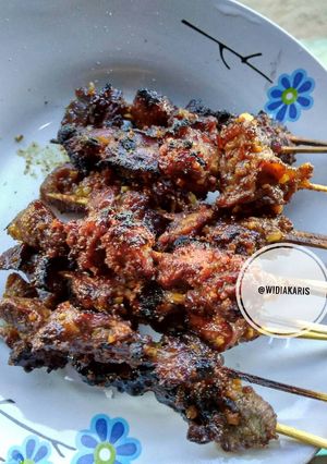 Foto resep Sate Sapi Bumbu Kacang #KitaBerbagi