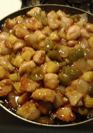 A picture of Sweet and Sour Chicken.