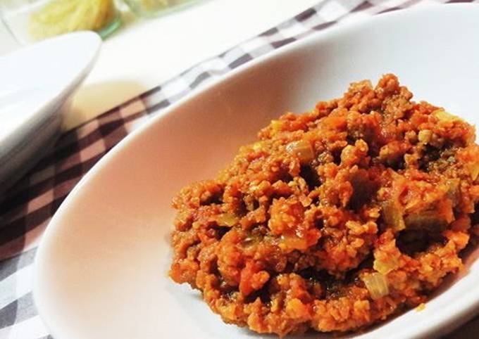 Healthy Dry Curry with lots of Carrot