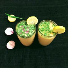 A picture of Sattu Drink.