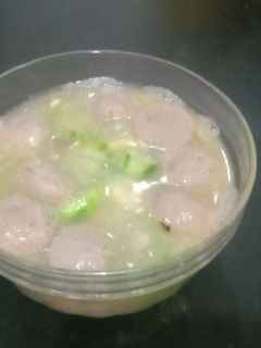 Foto resep Sayur Bening Oyang Bakso
