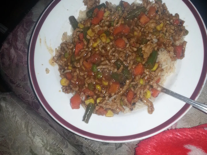 Recipe Anything stir fry and spiced rice the Perfect Really delicious
