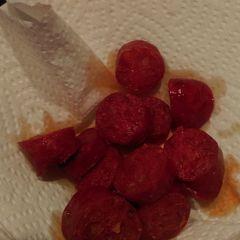 A picture of Chorizo bites.