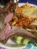 Mustard Butter Rack of Lamb