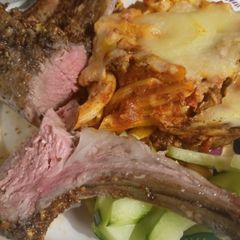 A picture of Mustard Butter Rack of Lamb.