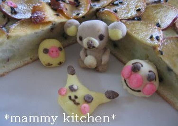 Easy Marzipan Figures with Pancake Mix