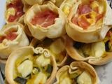 Canastitas de verduras sin sal