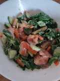 Ensalada con feta (81 kcal)
