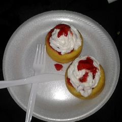 A picture of Easy strawberry shortcake.