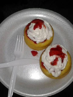 A picture of Easy strawberry shortcake.