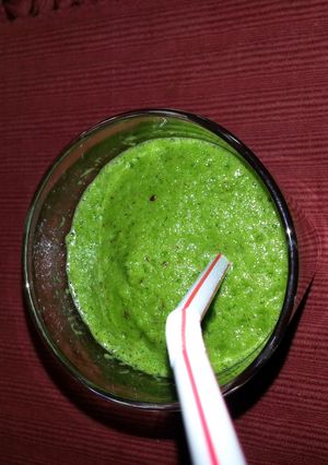 A picture of Green Drink.