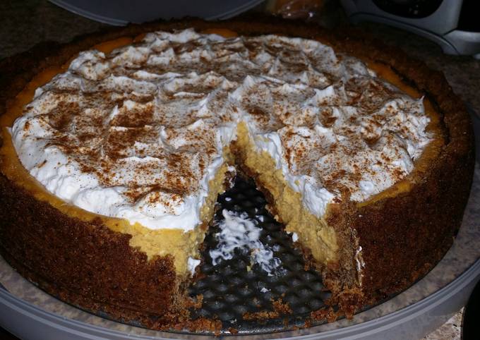 The Best Pumpkin Cheesecake Ever!!! 100