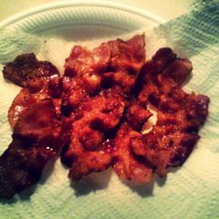 A picture of Candied Bacon.