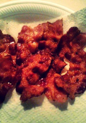 A picture of Candied Bacon.