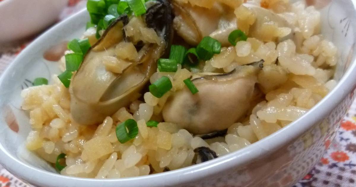 Oyster and Ginger Rice Recipe by cookpad.japan Cookpad