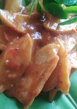 Foto resep Kentang Saus Asam Manis