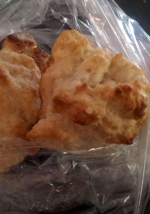 A picture of Flossy's Biscuits.