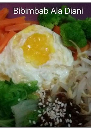 Foto resep Bibimbap Ala kadarnya
