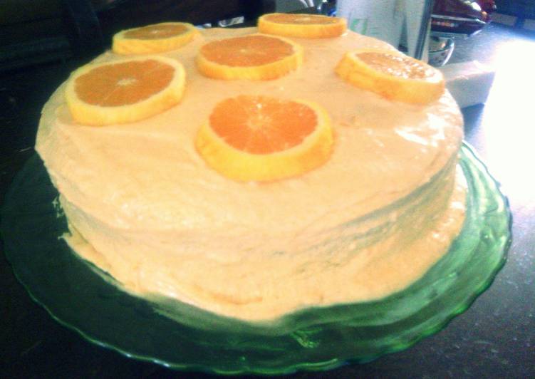 How to Prepare Super Quick Homemade Sunshine famous orange cake