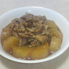 A picture of Super Delicious!! Pork & Daikon Simmer.