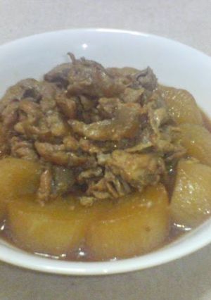 A picture of Super Delicious!! Pork & Daikon Simmer.