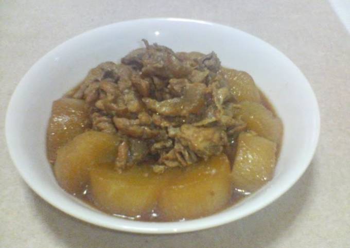 Super Delicious!! Pork & Daikon Simmer