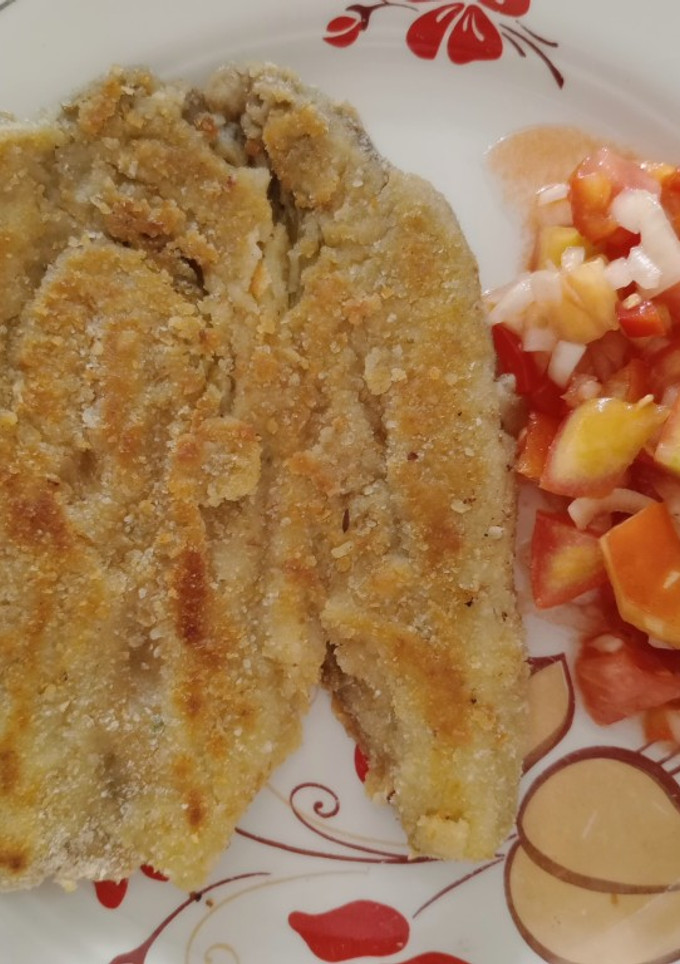 Una foto de Milanesas de berenjenas 🍆 a la planchetta