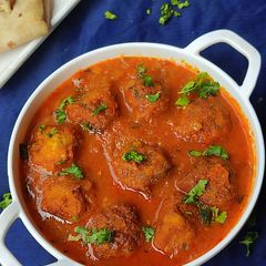 A picture of Lauki Ke Kofte Restaurant Style.