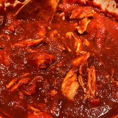 A picture of Chicken tinga.