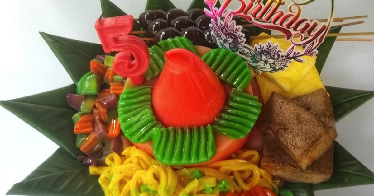 Pudding Mini Tumpeng