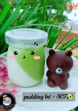 Hình của món Pudding bơ+ Sữa công thức.