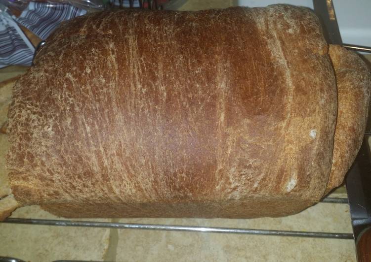 Recipe of Homemade Basic wheat bread