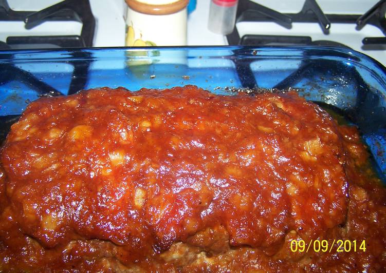 Steps to Make Speedy Hawaiian Meatloaf