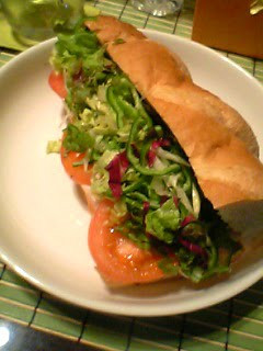 A picture of Subway-style Sandwich.