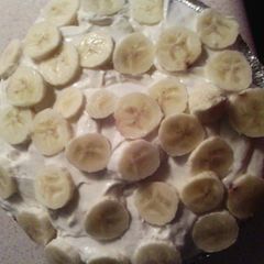 A picture of No-Baked Banana Cheesecake.