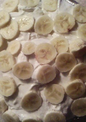 A picture of No-Baked Banana Cheesecake.