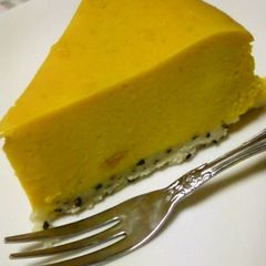 A picture of Rich "Pumpkin" or Kabocha Squash Cake Using Tasty Kabocha Squash.