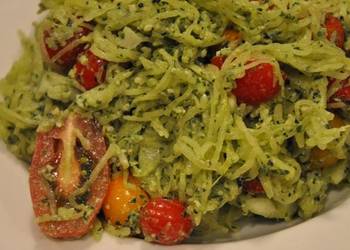 Popular Recipe Pesto Spaghetti Squash Most Delicious Popular Recipe Pesto Spaghetti Squash Most Delicious