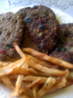 A picture of beef kabab.