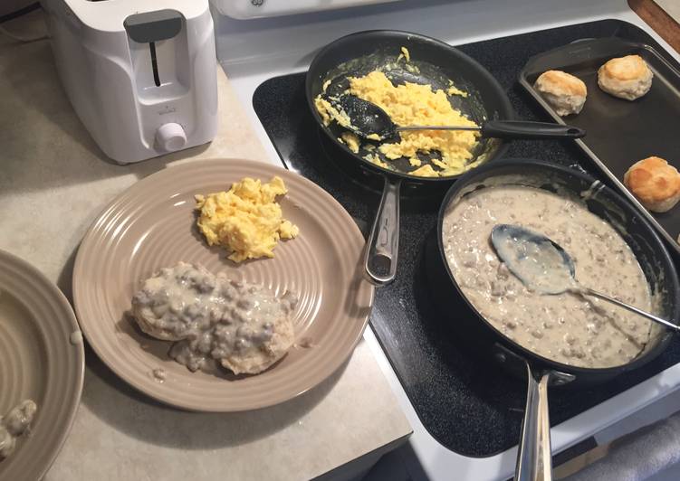 Recipe of Super Quick Homemade Sausage Gravy