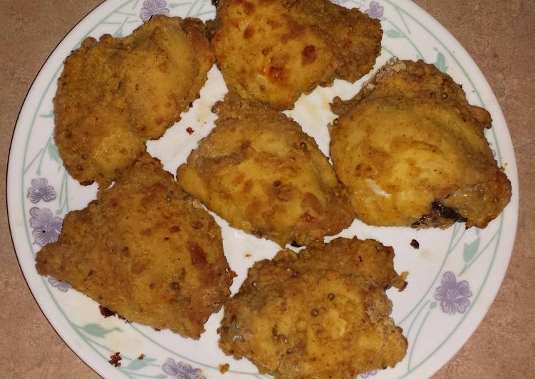 Recipe of Quick Crouton Crusted Chicken