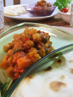 A picture of High Protein Chickpea Curry.