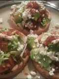 Sopes de Puerco (pork sopes)